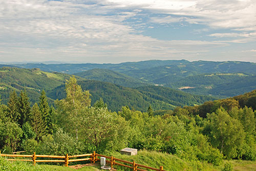 Beskid Śląski - panorama